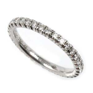 CARTIER 18k Silver Diamond Ring
